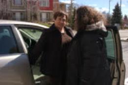 Caregiving: Helping Someone Get In and Out of a Car